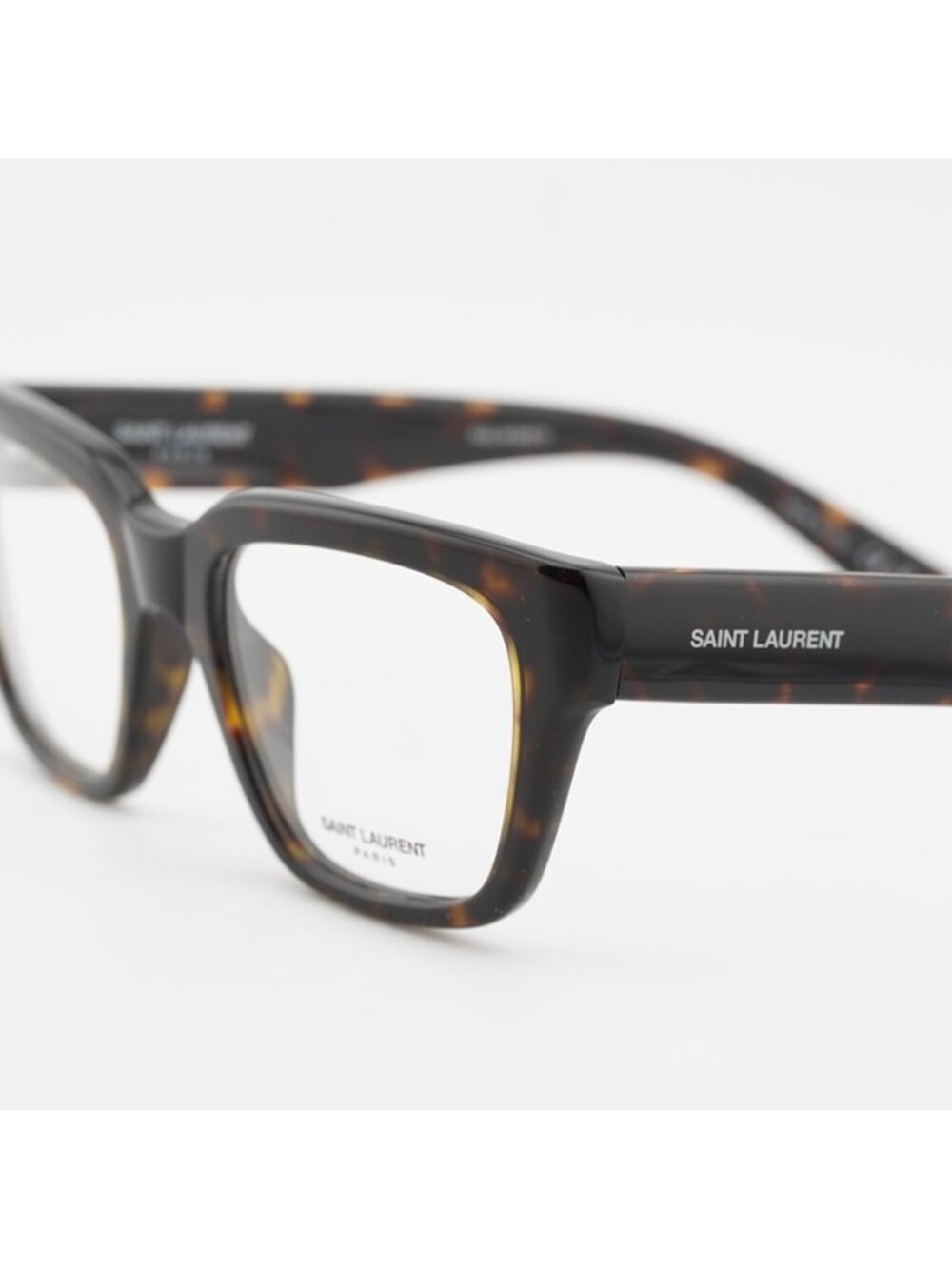 Saint Laurent SL804 002 Eyeglasses Havana 51mm Square Frame - Picture 10 of 12